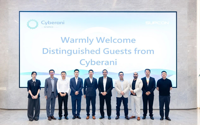 沙特阿美旗下Cyberani高层访问F88星宝技术，携手共筑工业信息安全新格局